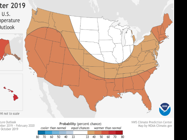 Noaa Says A Warmer Than Average Winter Could Be On The Way For The Inland Northwest News Khq Com