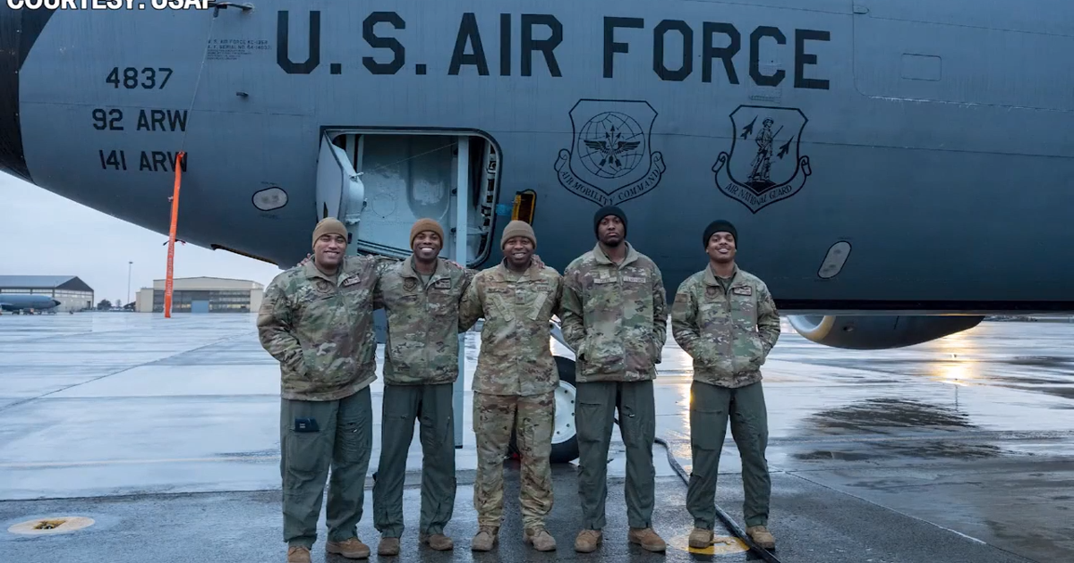 Fairchild Air Force Base assembles all Black crew in honor of Black History Month