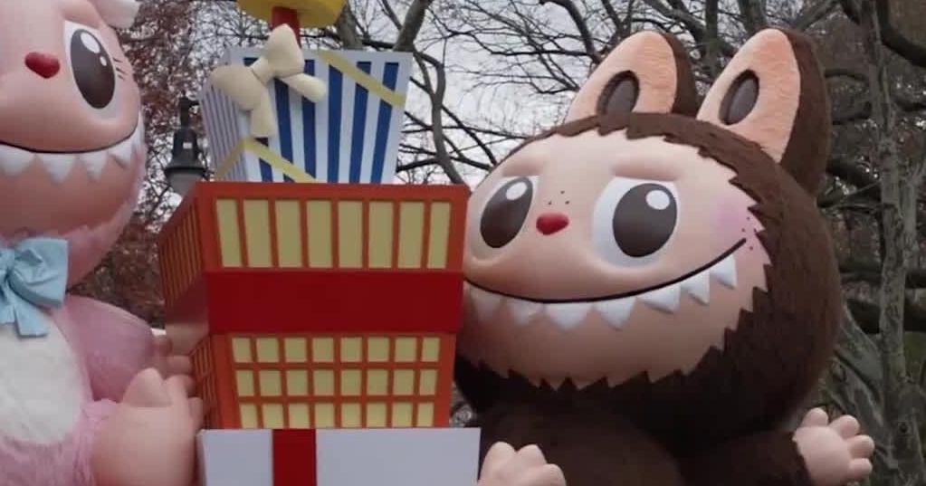 Labubus join Snoopy and the rest at Macy's Thanksgiving Day Parade in New York