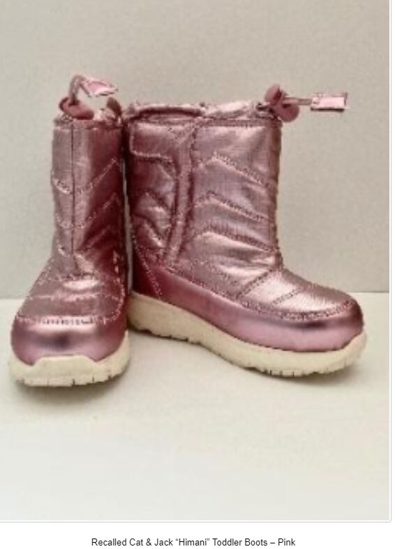 Target boots clearance recall