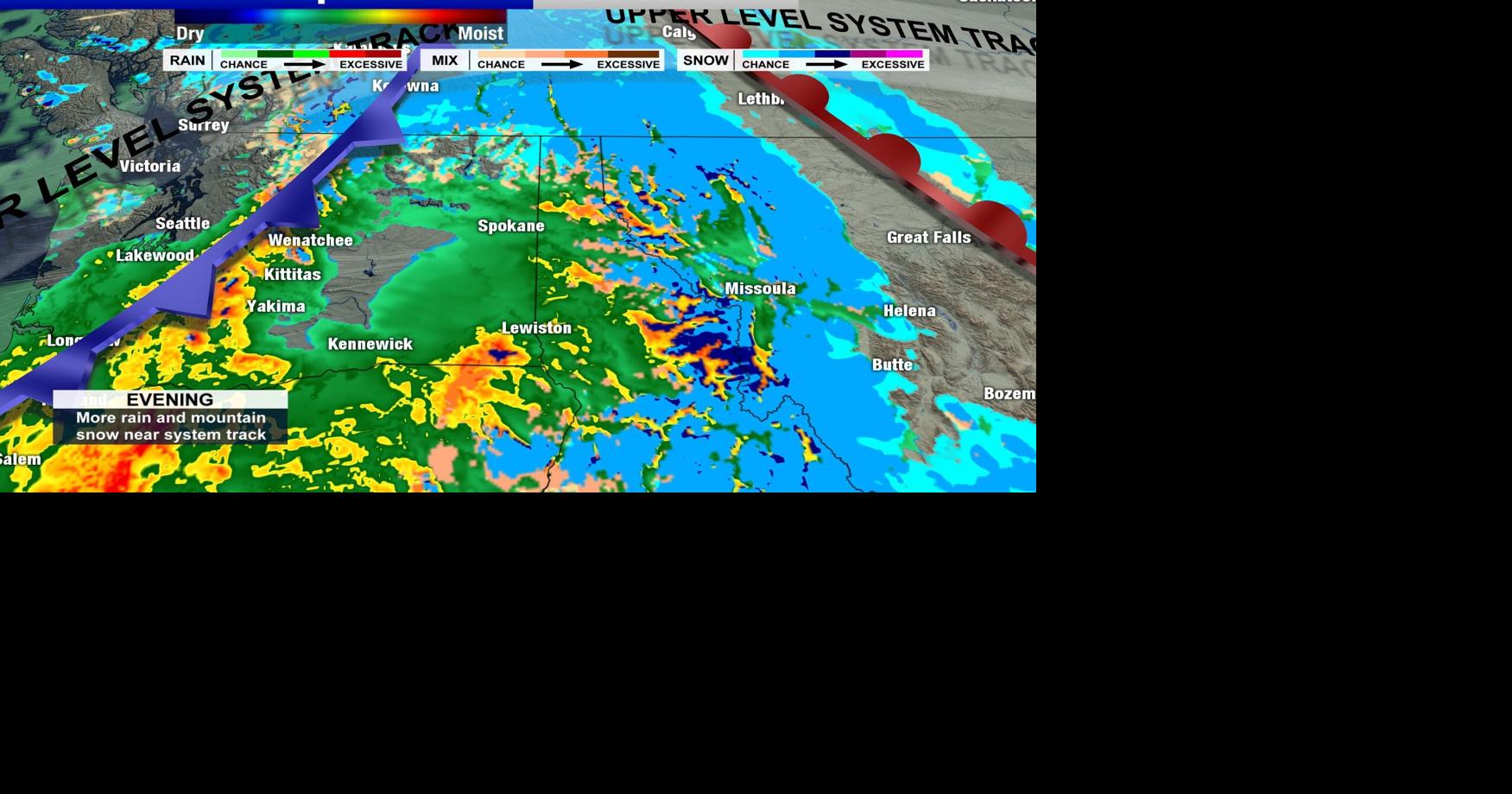 Very active and unsettled weather continues | Weather | khq.com