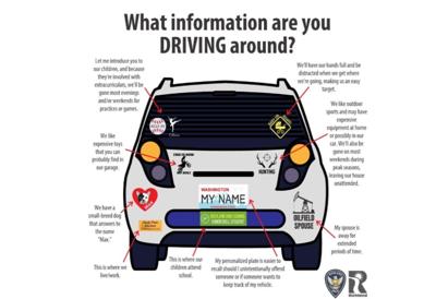 Richland Police Reminding People What Information Is Shared Through Car Decals News Khq Com