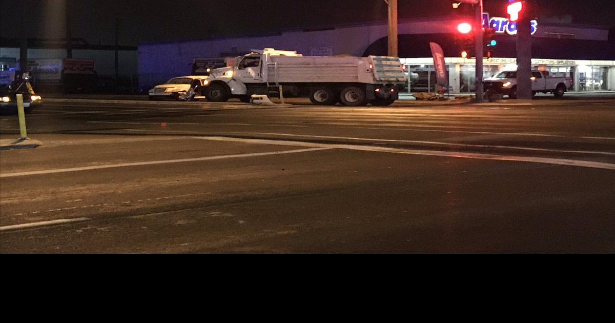 UPDATE Sprague/Freya intersection back open after City dump truck
