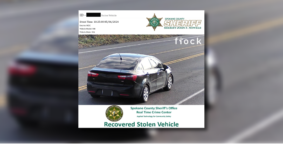 Spokane County deputies arrest 2 suspects for car theft Spokane News
