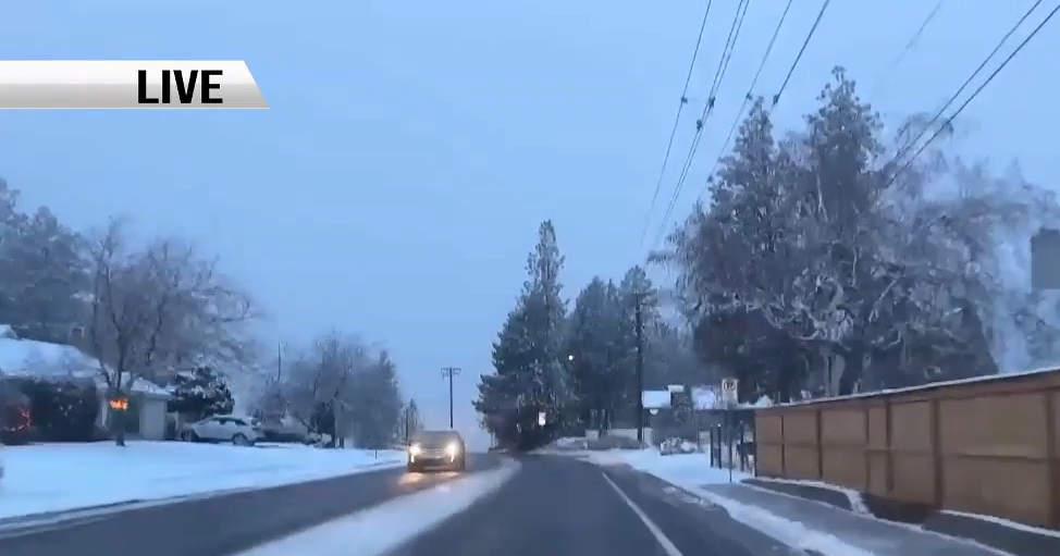 Spokane County urges caution as snow and ice create hazardous road ...