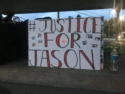 Family and friends hold candlelight vigil in memory of Jason Fox