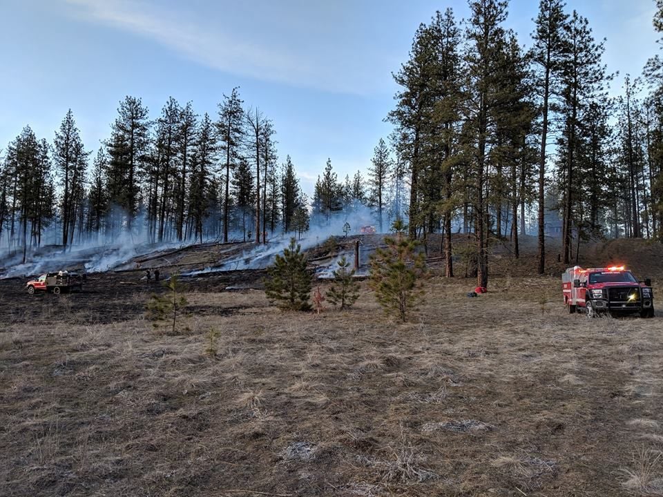 Stevens County Fire District responds to 20 acre brush fire | News ...