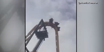 Batman roller coaster leaves riders dangling at Six Flags in Texas for 45  minutes | News 