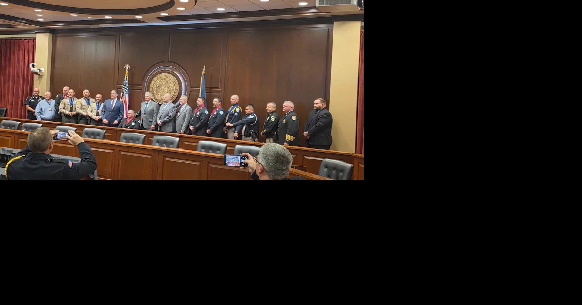 Canfield responders honored with Idaho Medal of Honor