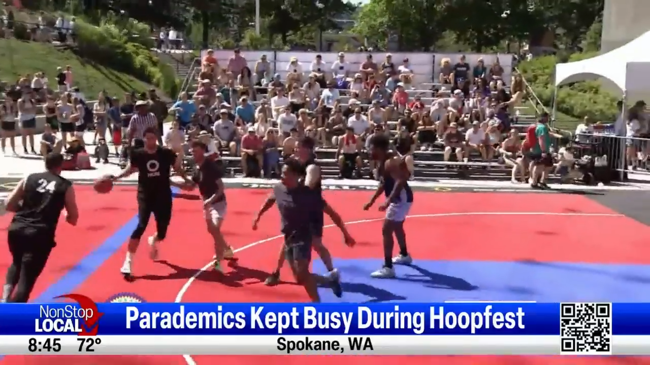 Paramedics Kept Busy During The First Day Of Hoopfest | Hoopfest | Khq.com