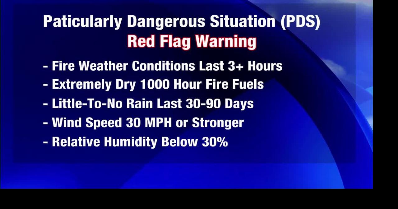 New PDS red flag warning aims to boost fire safety across Inland ...