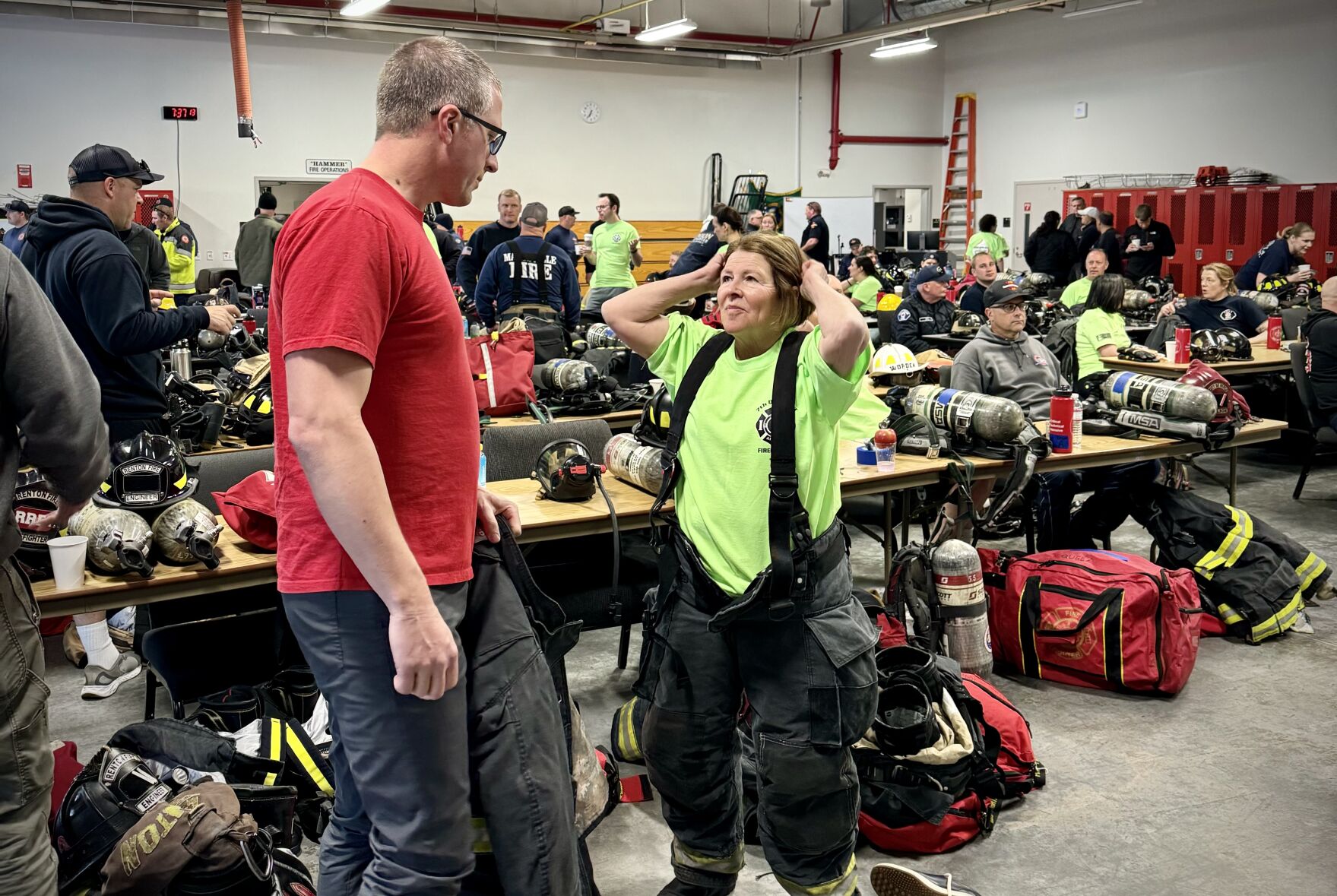 'It was intense'. Spokane Mayor Lisa Brown trains with firefighters ...