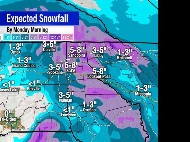 The Next Round Of Snow Is Here Weather Khq Com