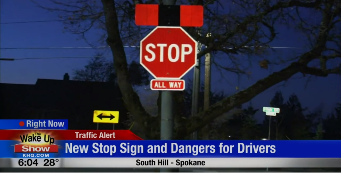 New stop sign causing traffic backups on the South Hill | Top Story ...
