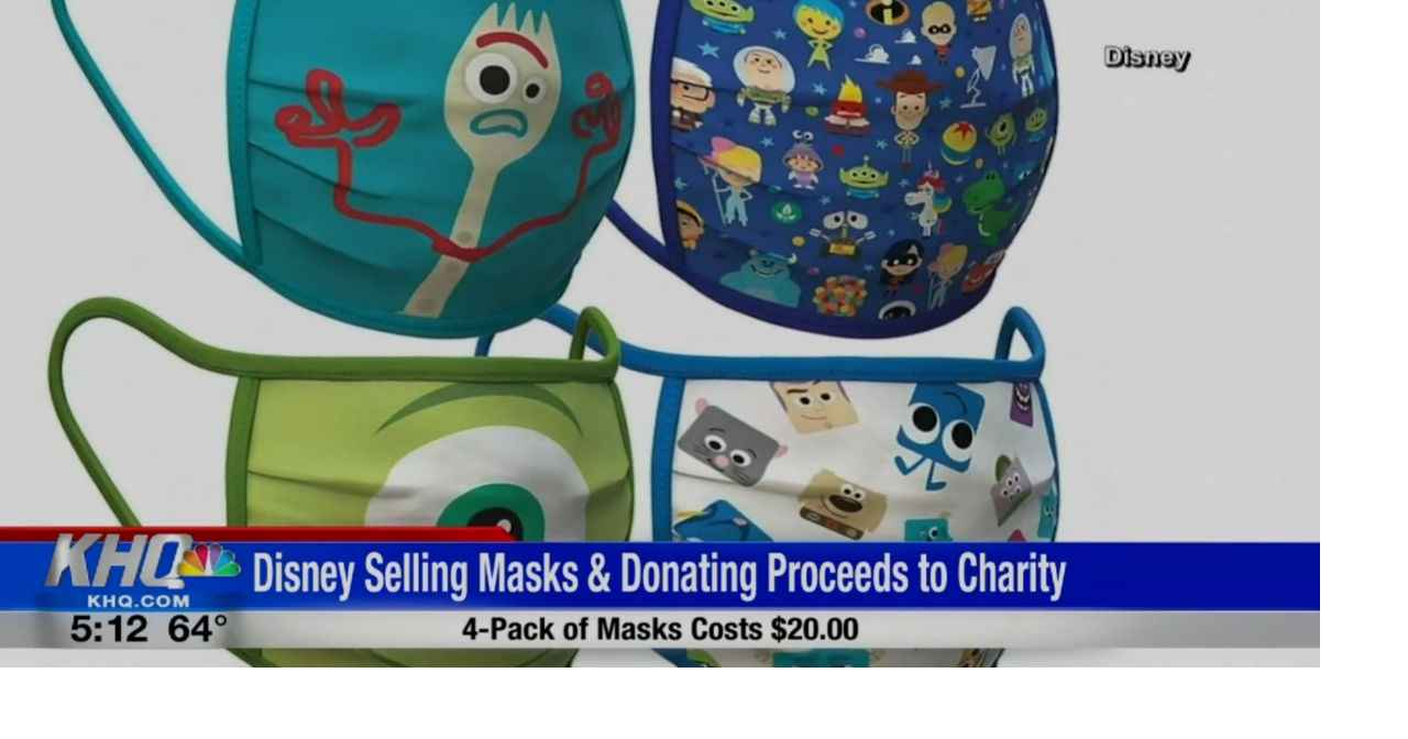 Disney unveils cloth masks featuring popular characters; plans to ...