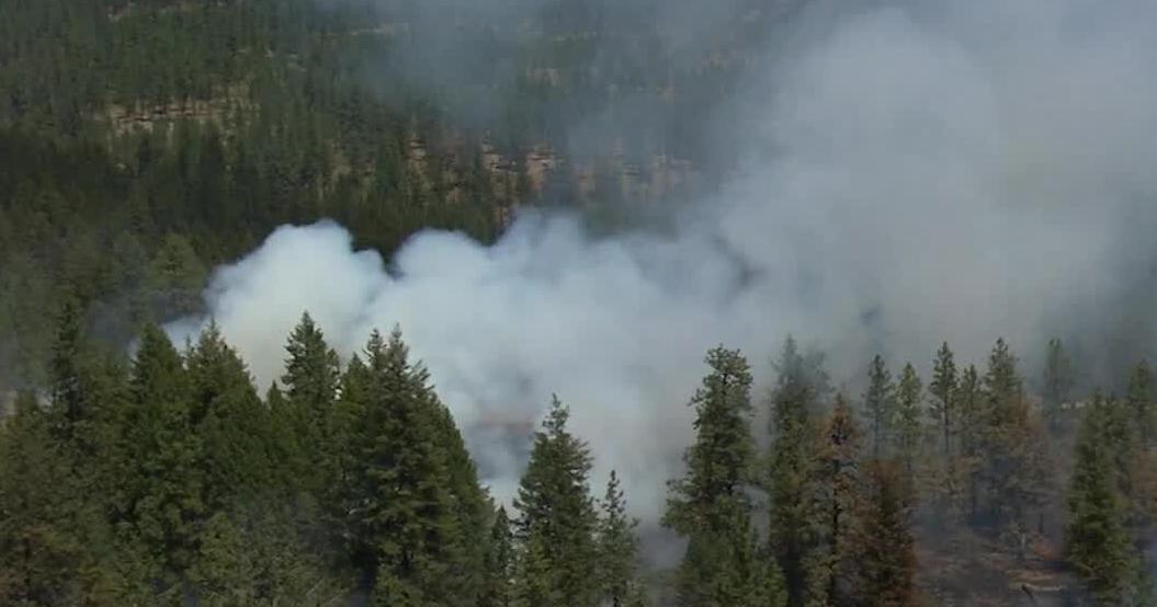 Firefighters continue to battle Aubrey White Fire in Spokane | Spokane ...