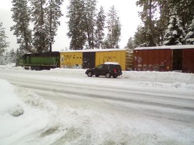 Train Derailment In Downtown Coeur D Alene News Khq Com