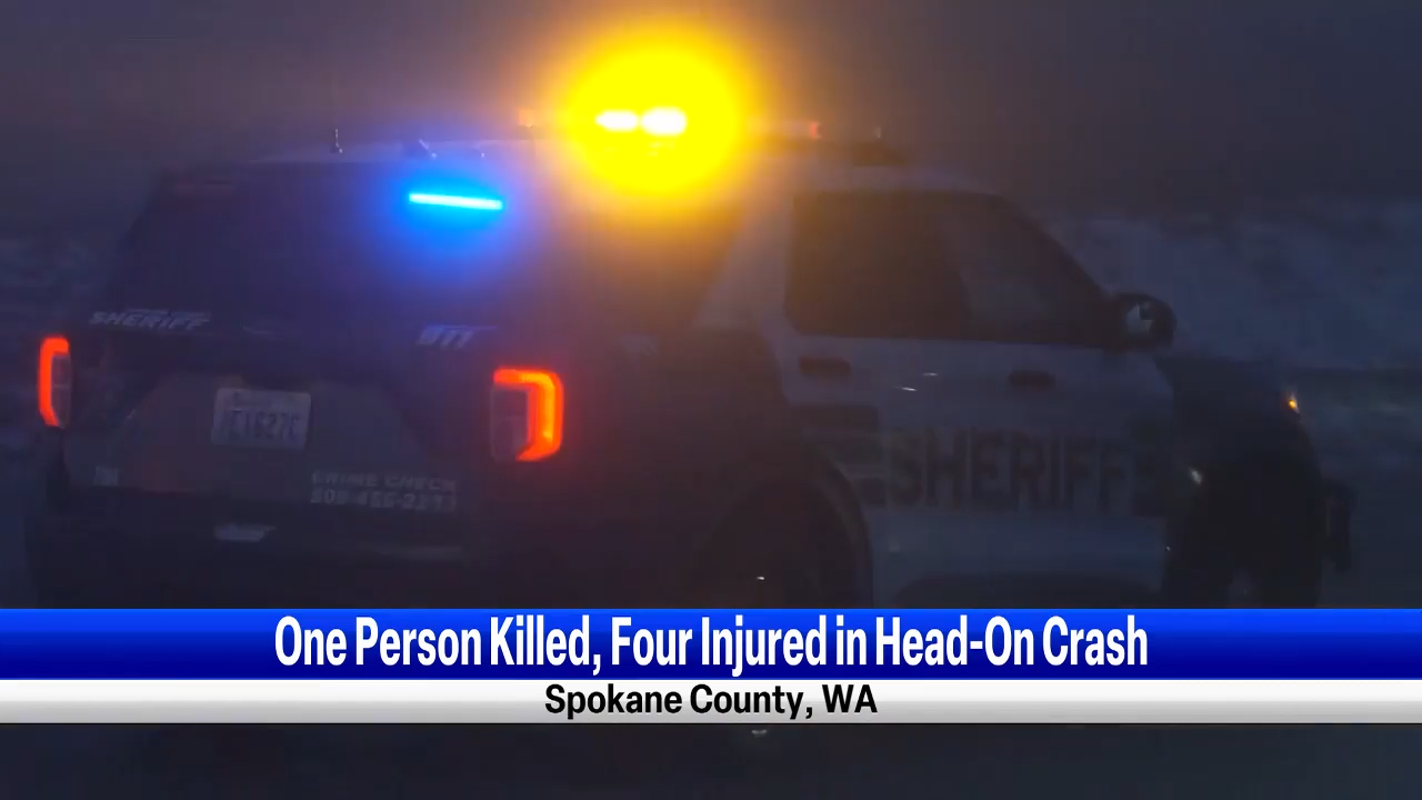 One Person Killed, Four Injured In Head-on Crash | Spokane News | Khq.com