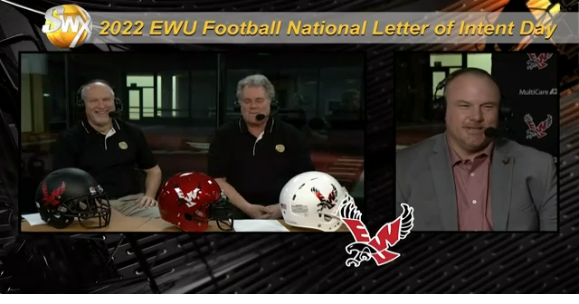 EWU Football head coach Aaron Best talks 2022 National Letter of Intent ...
