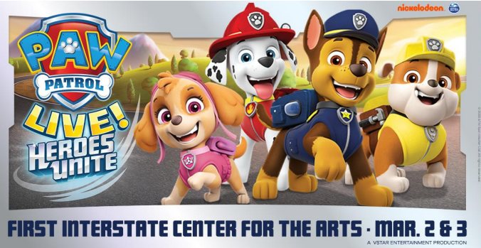 PAW Patrol Live! Heroes Unite  Show Details, Characters, & More!