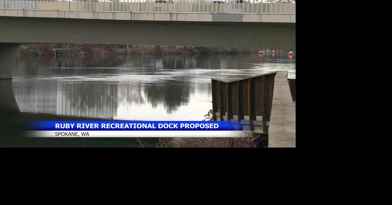 Loading dock proposal for non-motorized vehicles on Spokane River