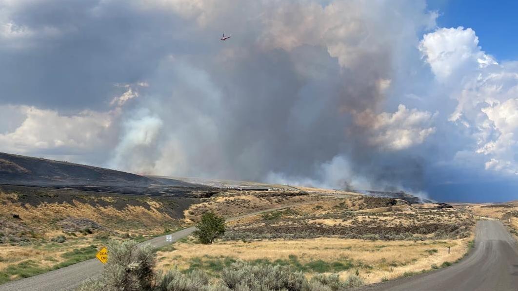 Evacuations for Baird Springs Fire lowered to Level 1 in Grant County - Vimarsana News