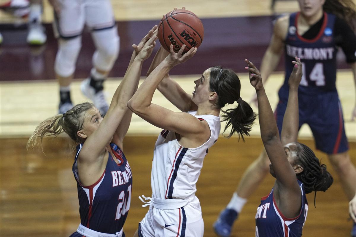Analysis: Gonzaga women struggle to slow Belmont, Wells in NCAA Tournament first-round loss ...