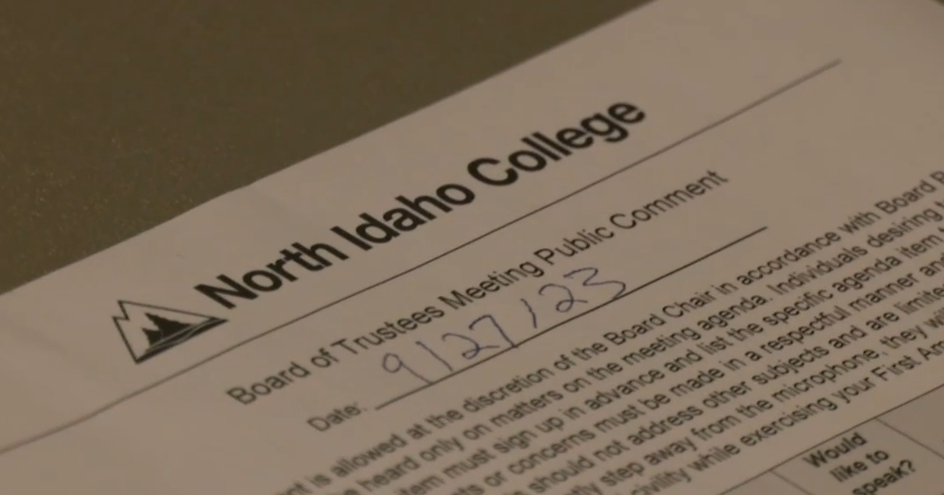North Idaho College tables motion to censure Trustee Tarie Zimmerman | Spokane News | khq.com