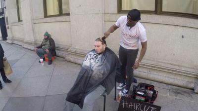 Barber Who Gives Haircuts To The Homeless Gifted Barbershop