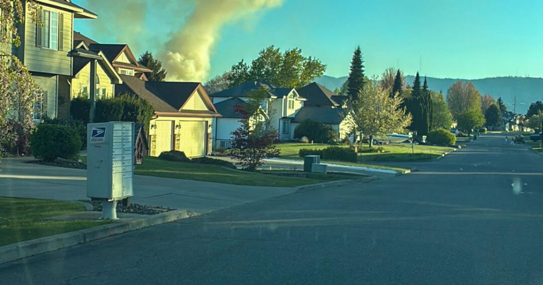 Weed burner sparks Spokane Valley fire, damages property