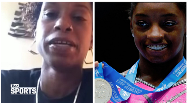 Simone Biles' biological mother speaks out about past drug ...