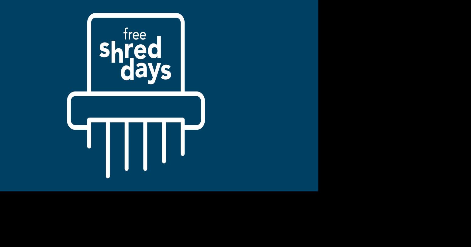 Safely shred your sensitive documents with final Shred Day! Shred