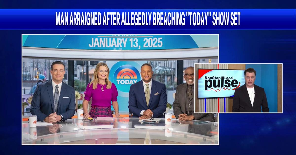 Man arraigned after allegedly breaking into 'Today Show'
