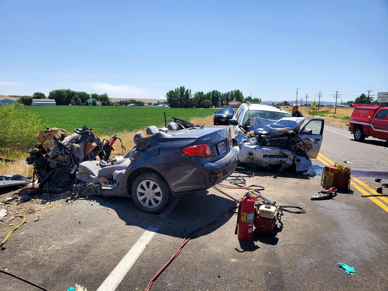 Idaho State Police investigating fatal twovehicle crash on US95 south