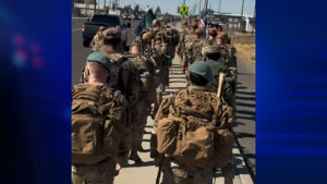 Fairchild Air Force Base Airmen Begin 24-Hour March in Spokane for POW/MIA Recognition Day