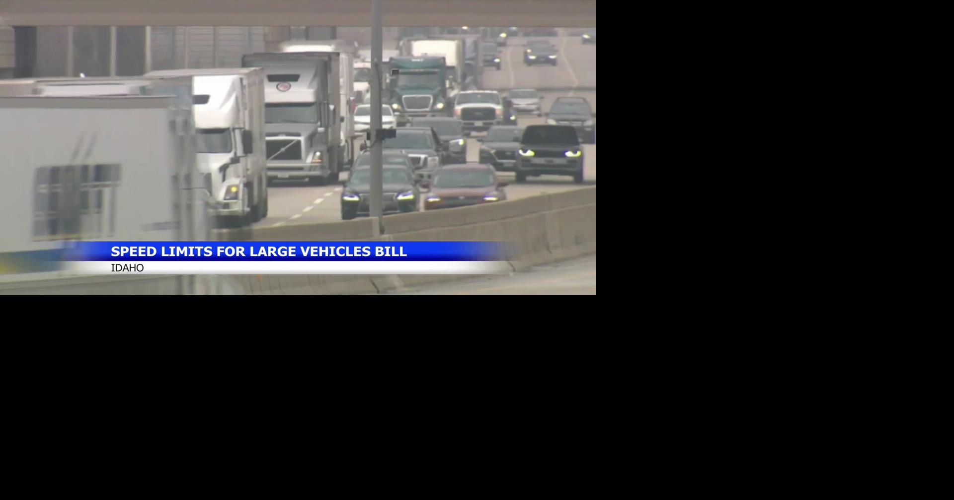 New Idaho bill proposes uniform speed limits for large trucks