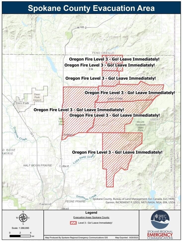 Current Level 3 Evacuations Still In Place For Oregon Road Fire In Elk ...