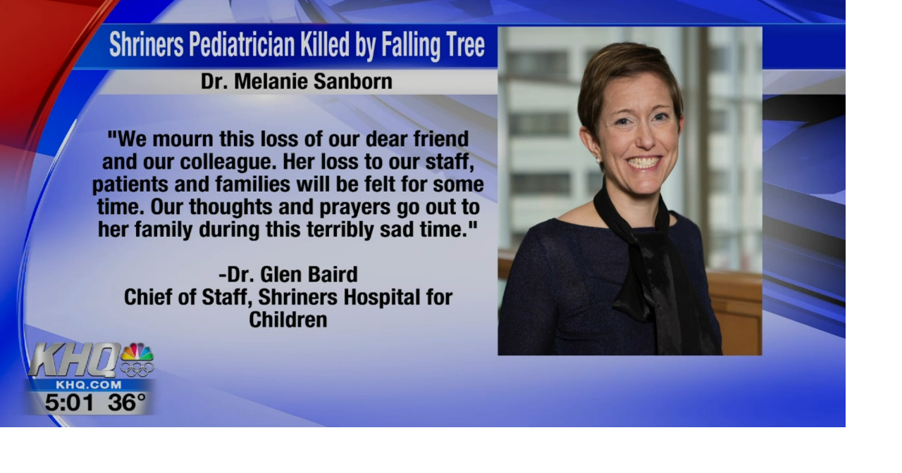 Pediatrician at Shriners Hospital in Spokane killed in Windstorm