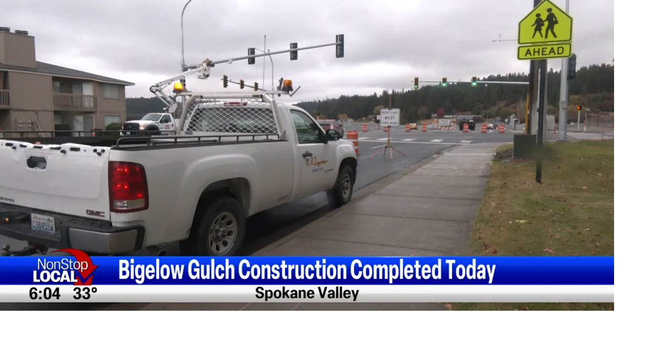 Phase 6 construction on Bigelow Gulch is complete Spokane News