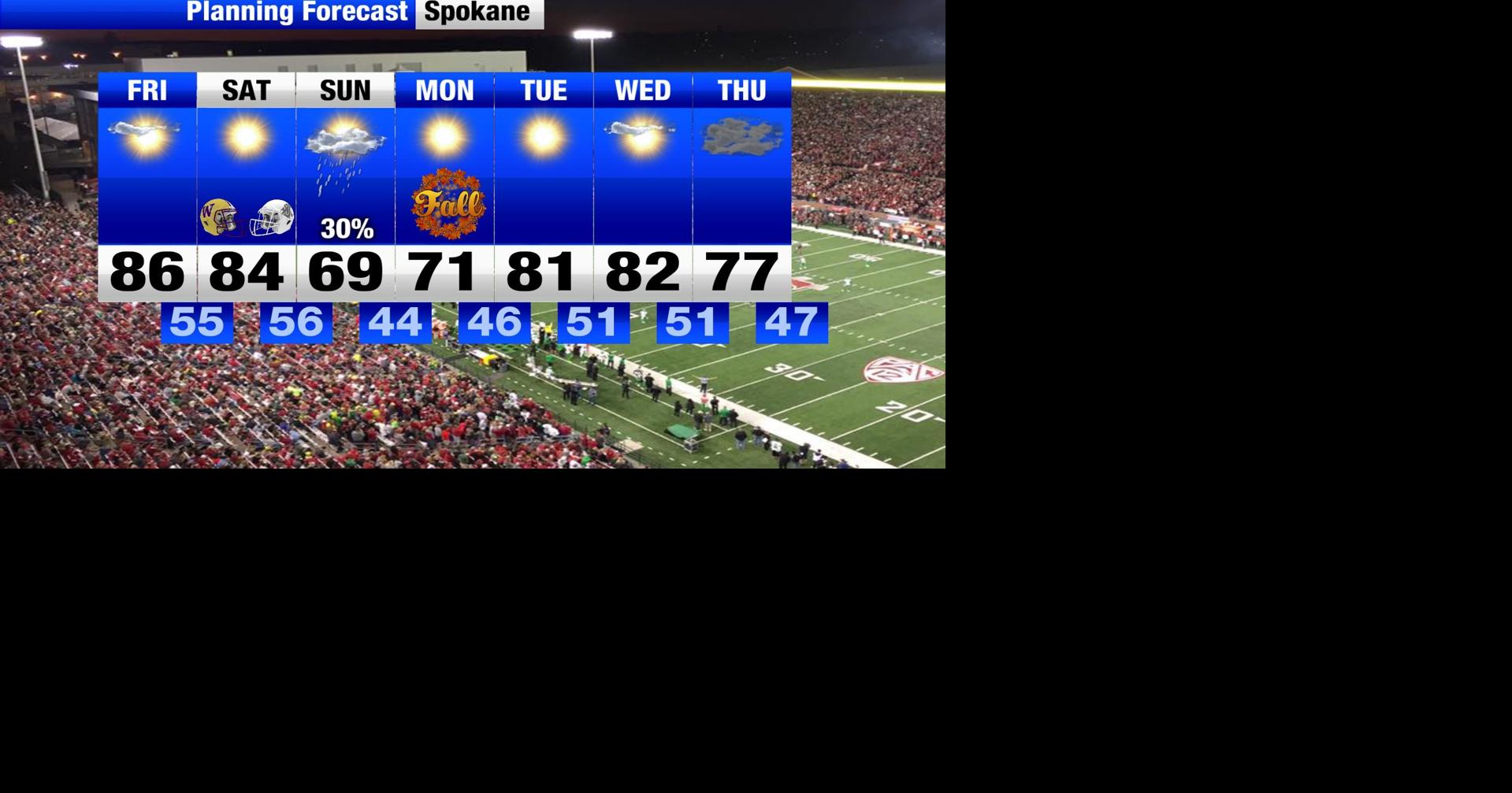 Sunny skies and 80s as we head into the weekend | Weather | khq.com