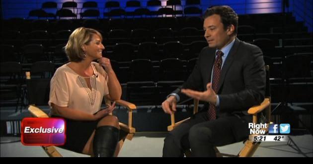 Leslie Lowe Sits Down With Jimmy Fallon, The New Host Of The Tonight