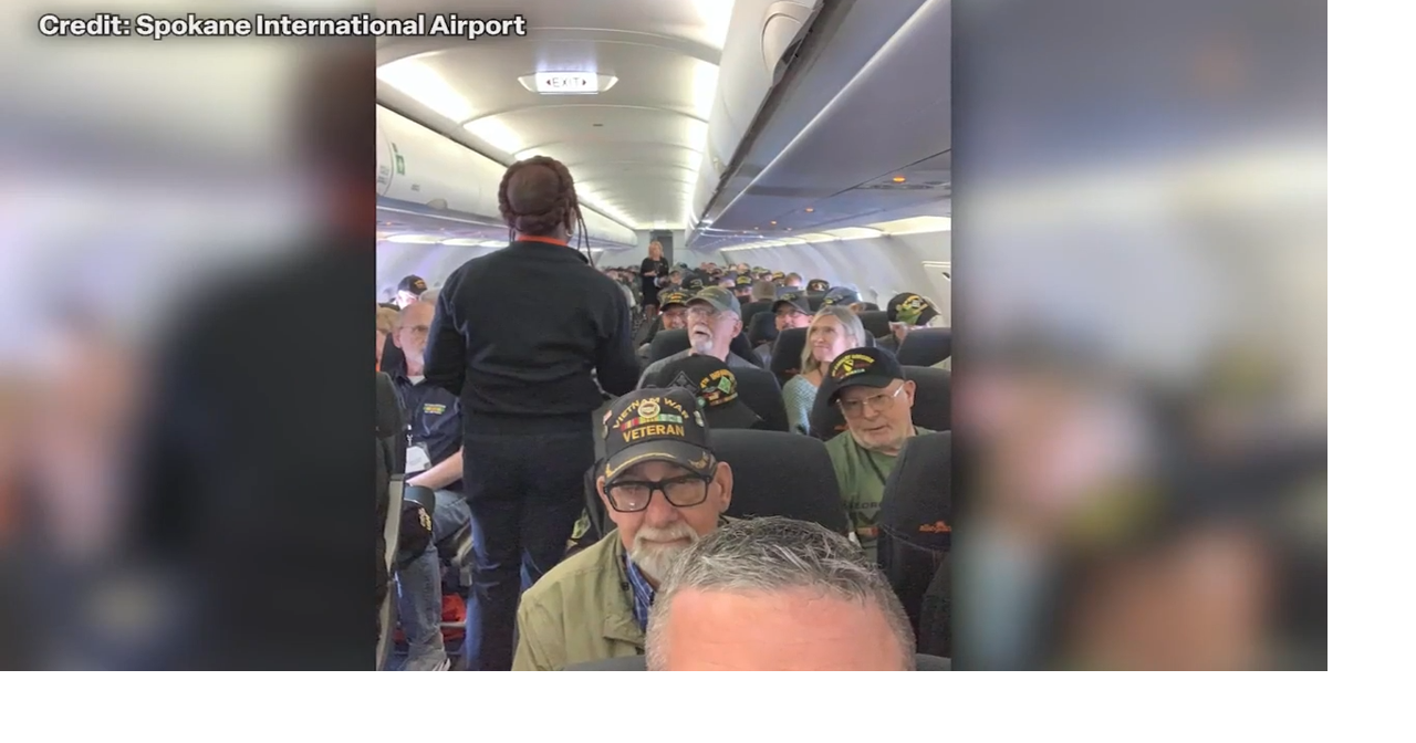 Inland Northwest Honor Flight takes 89 veterans to Washington D.C. | Spokane News | khq.com
