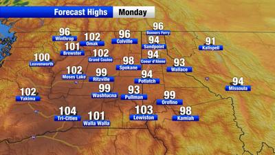 Temperatures continue to rise resulting in an early June Inland ...