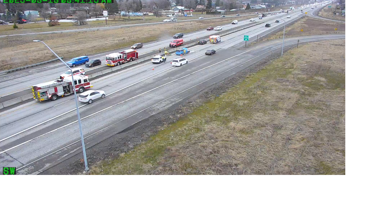 Crash blocks I-90 westbound in Spokane Valley | Spokane News | khq.com