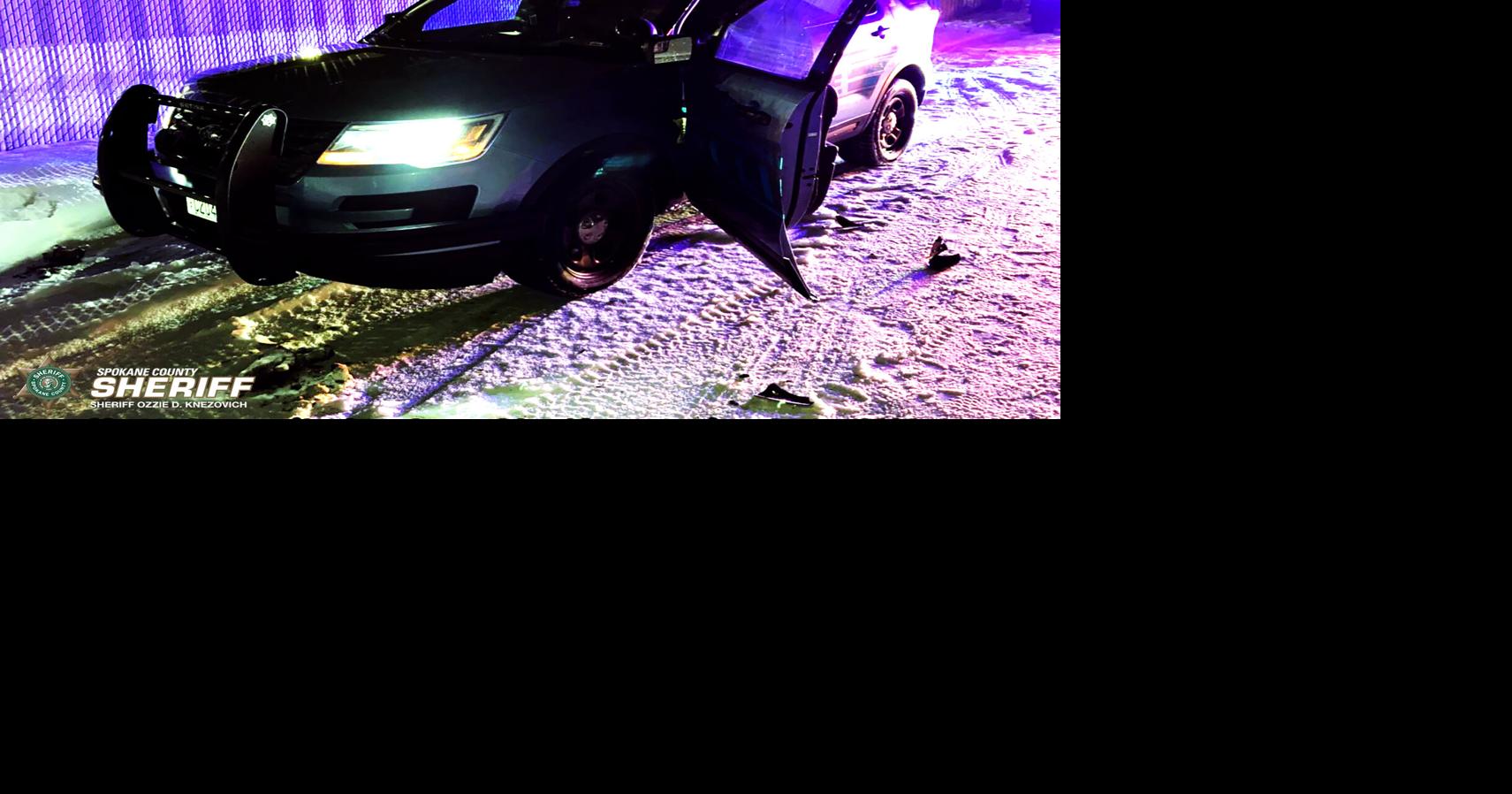 Suspect Rams Patrol Car and Flees on Foot, Passenger Attempts to Flee ...