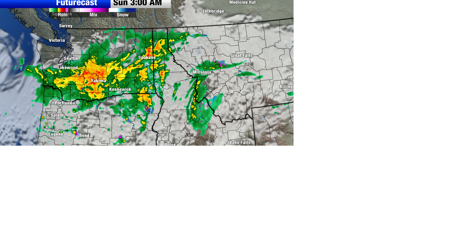 Cooler air and rain shower chances loom heading into the weekend