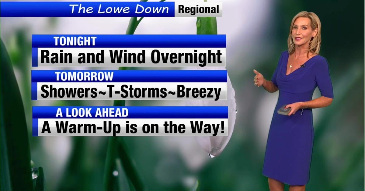 Cool, stormy Tuesday gives way to warm weekend with highs in the 80s