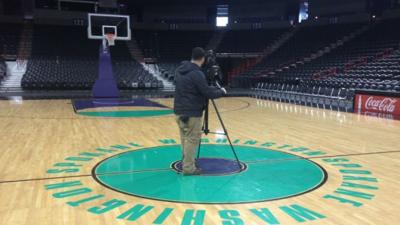 Spokane Arena Prepares For Gonzaga Wsu Game News Khq Com