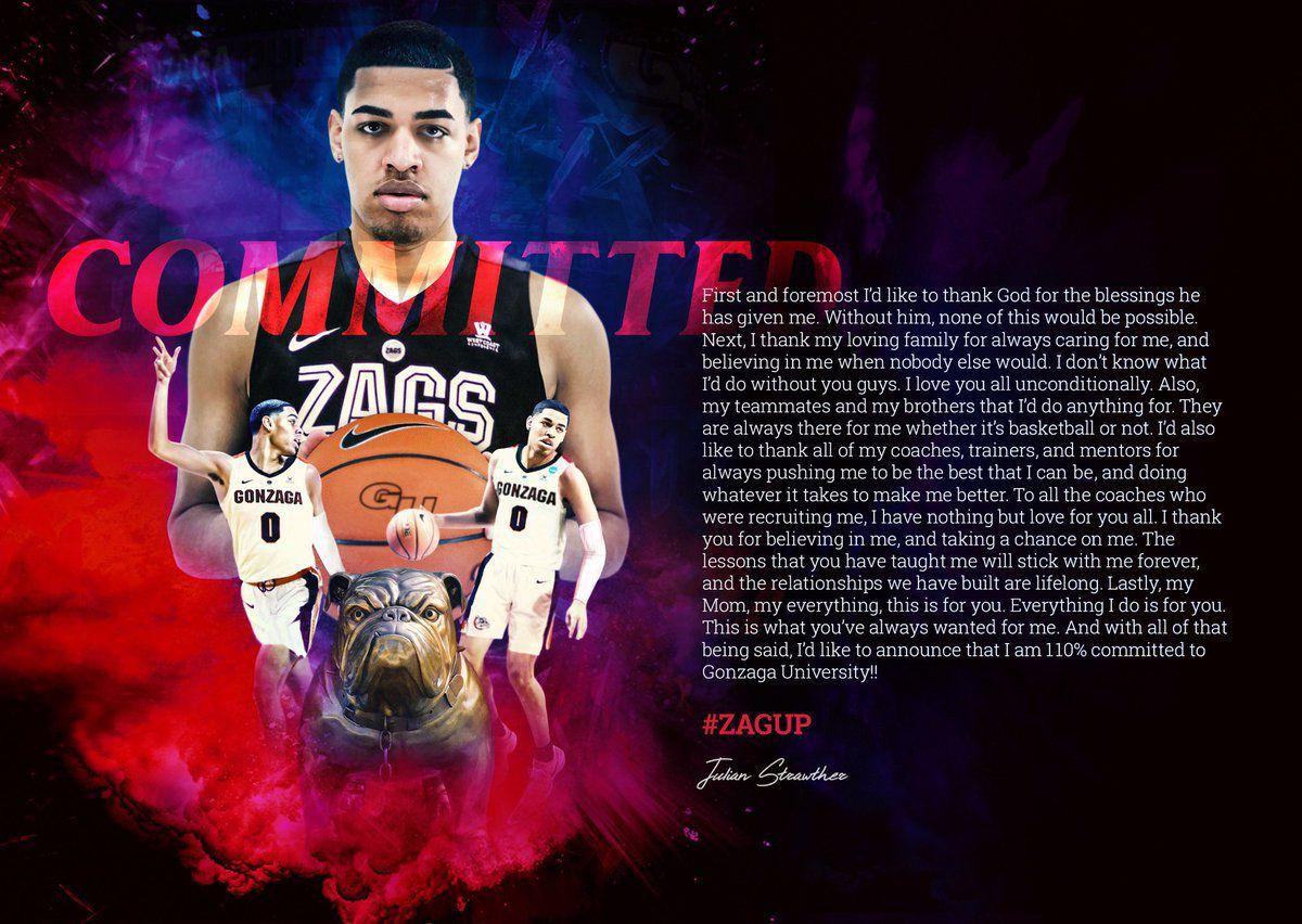 4 Star Basketball Prospect Julian Strawther Announces He S 110