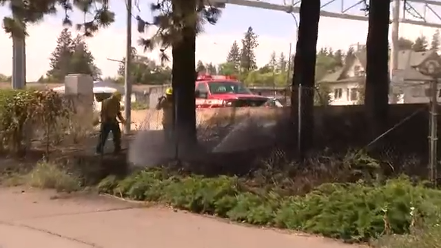 Spokane Fire Quickly Puts Out Grass Fire Along Interstate 90 | Spokane ...